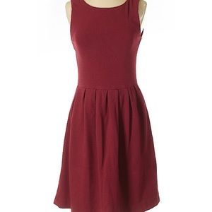 Ganni Burgundy Dress